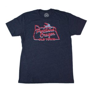 White Stag Sign Portland Crewneck T-Shirt