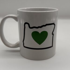 Oregon Heart Mug